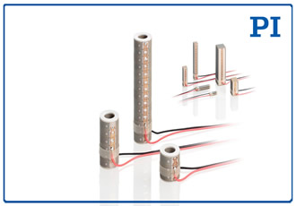 PI Releases Tubular Piezo Stacks based on Mars Rover-Tested Multilayer Technology 